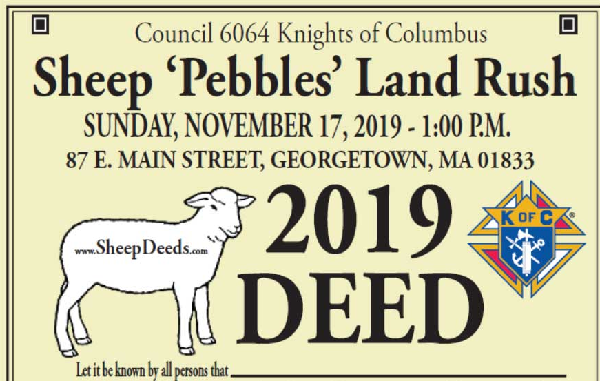 Sheep Deeds Fundraiser